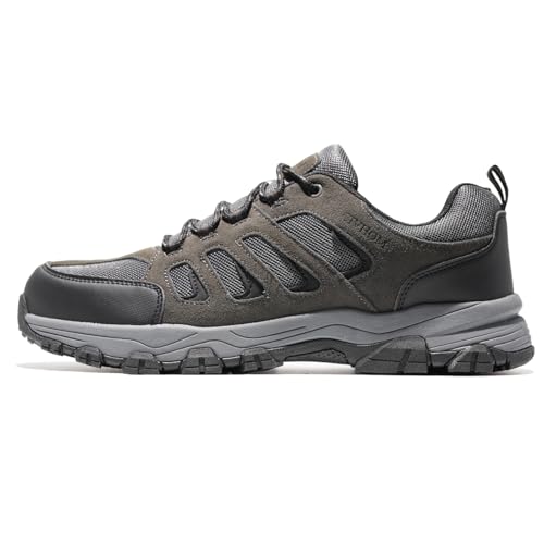 CIVHOM Men's Breathable Outdoor Hiking Shoes, Comfortable Trekking Trail Sneakers for Walking & Adventures