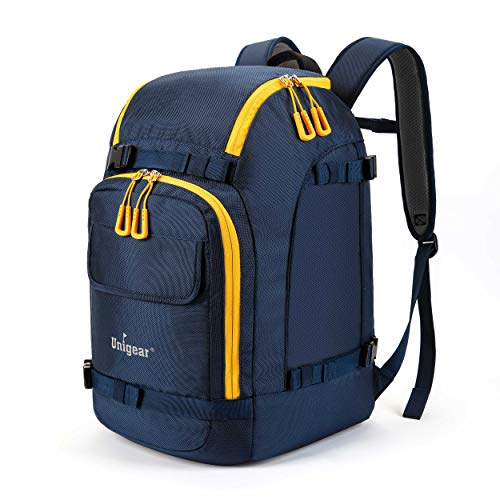 Unigear Ski Boot Bag Backpack for Helmet 50L/70L, Goggles, Gloves, Skis, Snowboard & Accessories