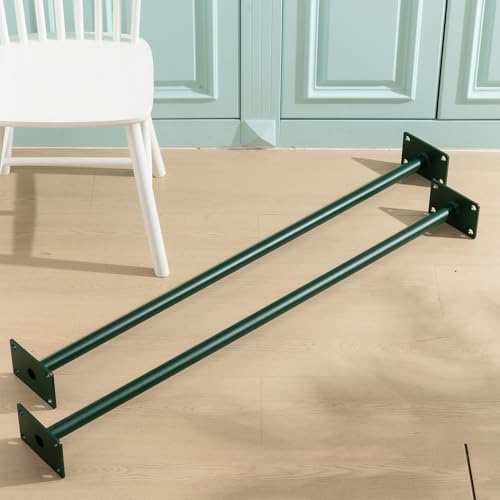 Zonon 2 Pcs Heavy Duty Outdoor Pull up Bars Heavy Strength Training Chin up Bars for Home Gyms Full Body Exercise Support ...