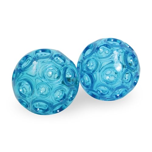 OPTP Franklin Method Small Blue Textured Ball Set (Pair) - Inflatable Myofascial Release Ball Set, Massage Balls for Back ...