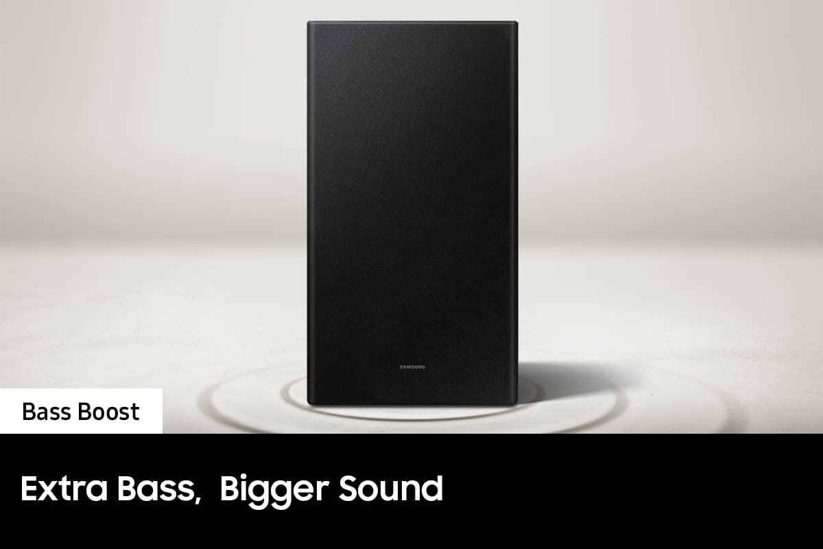 Samsung Hw-B650 3.1Ch Soundbar W/Dolby 5.1 Dts Virtual:X, Bass Boosted, Built-In Center Speaker, Bluetooth Multi Connection, Voi