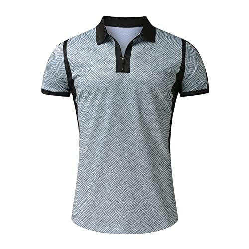 PODKREC Mens Short Sets 2 Piece Outfits Polo Shirt Fashion Summer Tracksuits Beach Outfit Short Sleeve and Shorts Set for Men