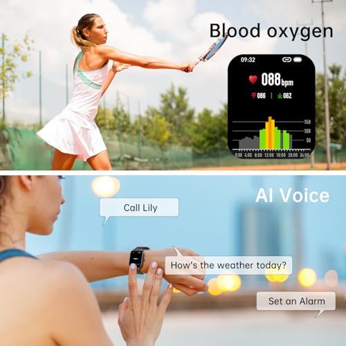 Smart Watch for Men Women Fitness: Waterproof Make Answer Call Digital Mens Watches Pedometer Smartwatch for Android Phone...