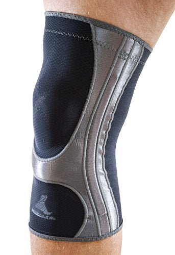 Mueller Sports Medicine Hg80 Knee Support, Knee Pain Relief Support for Men and Women, Ideal for Arthritis, Sprains, Black,