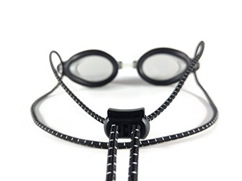 Resurge Sports Anti Fog Racing Swimming Goggles with Quick Adjust Bungee Strap