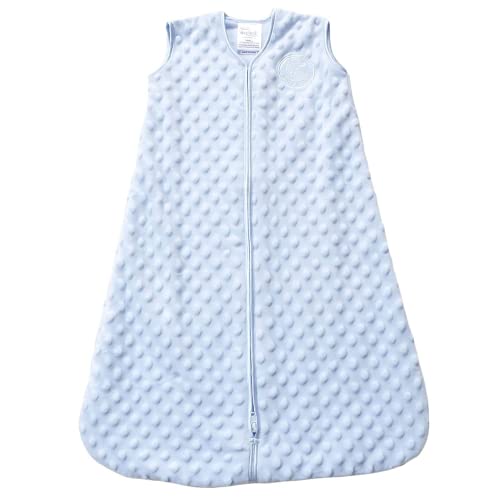 HALO Sleepsack Plush Dot Velboa Wearable Blanket, TOG 1.5