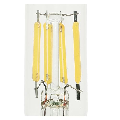 Westinghouse Lighting 5168100 4.5 Watt (40 Watt Equivalent) T6 Dimmable Clear Filament Led Light Bulb  Candelabra Base