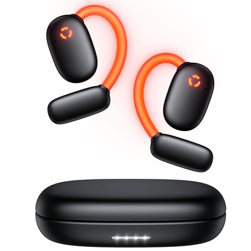 occiam Ear Buds Wireless Earbuds, AI Translation, 80H Playback, Earhook Glow & Control,16.2mm Large Driver for Rich Audio,...