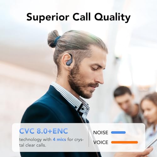 Ear buds Wireless Earbuds Bluetooth 5.3 Headphones 60hrs Playtime with Digital Display Sports Wireless Headphones with Ear...