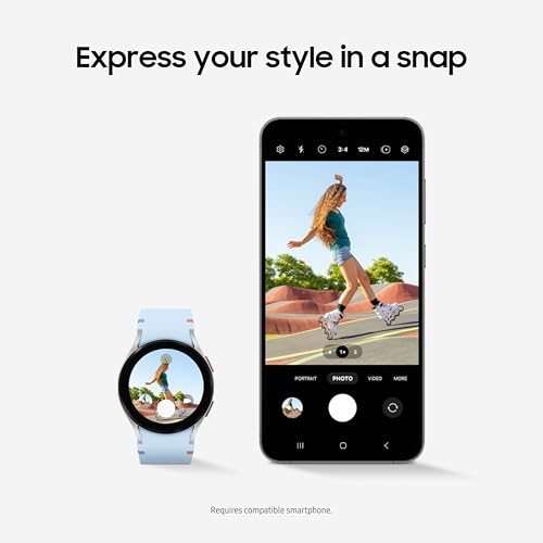 Samsung Galaxy Watch FE 40mm LTE AI Smartwatch w/Fitness Tracking, BIA Sensor, Personalized HR Zones, Heart Rate Tracker, ...