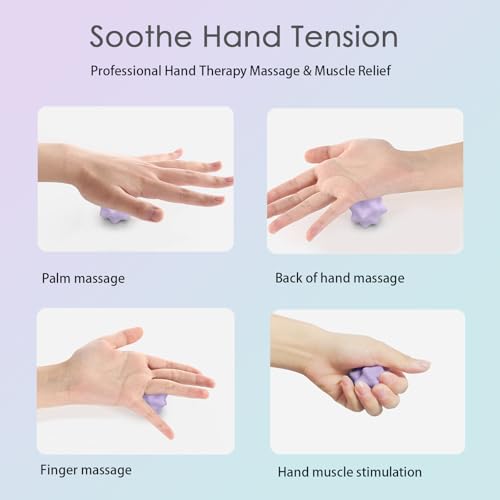 JIEJUNJIE Silicone Lacrosse Balls for Yoga and Myofascial Release - Deep Tissue Massage,Trigger Point Therapy and Foot Pla...
