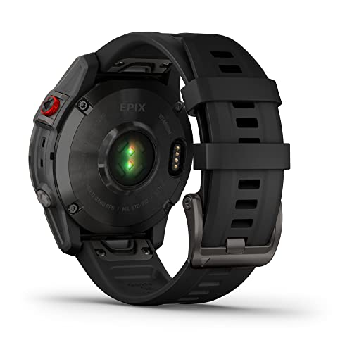 Garmin 010-02582-10 epix Gen 2, Premium Active smartwatch, Health and Wellness Features, Touchscreen AMOLED Display, Adven...