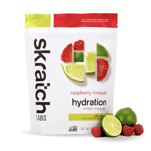 Skratch Labs Hydration Powder | Sport Drink Mix | Electrolytes Powder for Exercise, Endurance, and Performance | Raspberry...