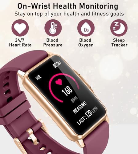 Smart Watch Health Fitness Tracker with 24/7 Heart Rate, Blood Oxygen Blood Pressure Sleep Monitor, 115 Sports Modes, Step...