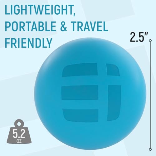 Massage Lacrosse Balls for Myofascial Release - Trigger Point Therapy Ball Set for Deep Tissue Relief - Foot Massage Ball ...
