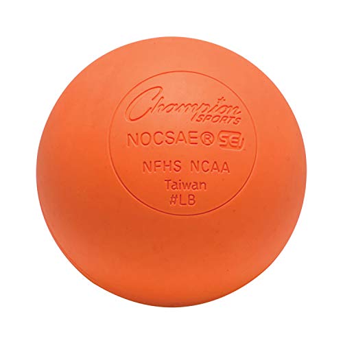 Champion Sports Lacrosse Balls & Rhino Skin Foam Balls – Official Size Balls for Games, Practice & Training, NCAA, NFHS & ...