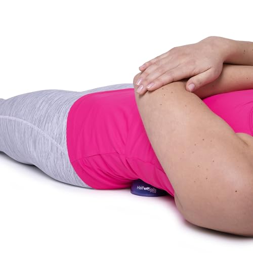OPTP Half Balls (Pair) - No-Roll Half Ball Set for Stretching and Massage, Plantar Fasciitis Relief, and Muscle Tension in...