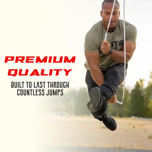 Elite Jumps - Beginner Progression Bundle - 3 Weighted Jump Ropes & Storage Case - Ropes for Beginners, Intermediates, & A...