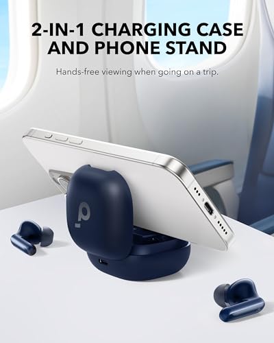 Soundcore P40i by Anker, Noise Cancelling Wireless Earbuds, Adaptive Noise Cancelling to Environments, Heavy Bass, 60H Pla...