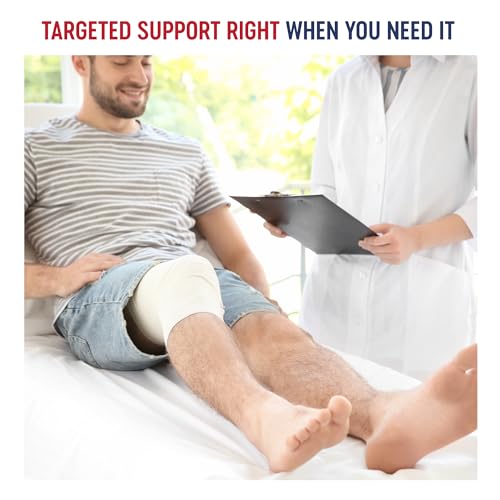 Actirun High-Stability Knee Sleeve with Side Stabilizers – Firm Compression Support for Men & Women – Recovery for Meniscu...