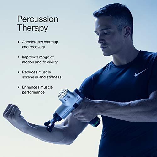 Hypervolt Bluetooth, Featuring Quiet Glide Technology - Handheld Percussion Massage Gun | 3 Speeds, 5 Interchangeable Head...