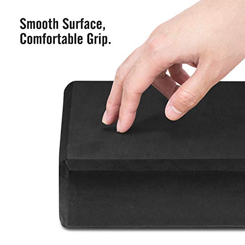 MoKo Thin Yoga Blocks 2 Pack, 9" x 6" x 3" High Density EVA Foam Yoga Block Exercise Bricks, Eco Friendly & Lightweight, I...
