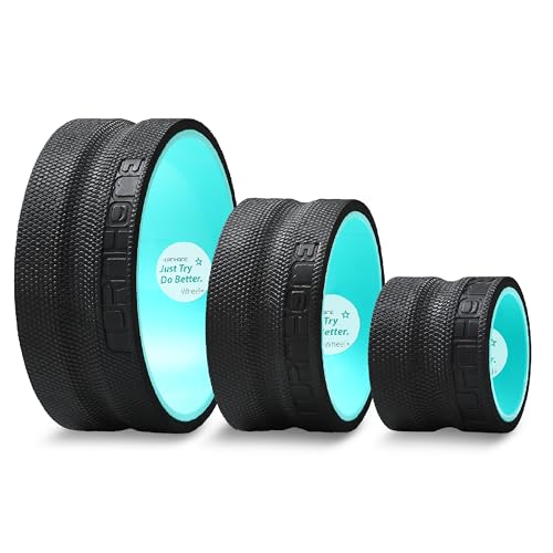 Furnhome Back Roller - Back Wheel for Deep Tissue Massage,Yoga Wheel for Back Pain & Stretching- Comfy Deep Tissue Massage...