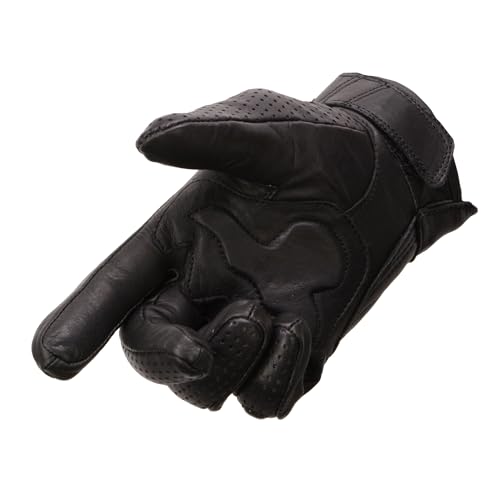 Milwaukee Leather Men's Premium Leather Perforated Cruiser Gloves MG7500 (3X-Large)