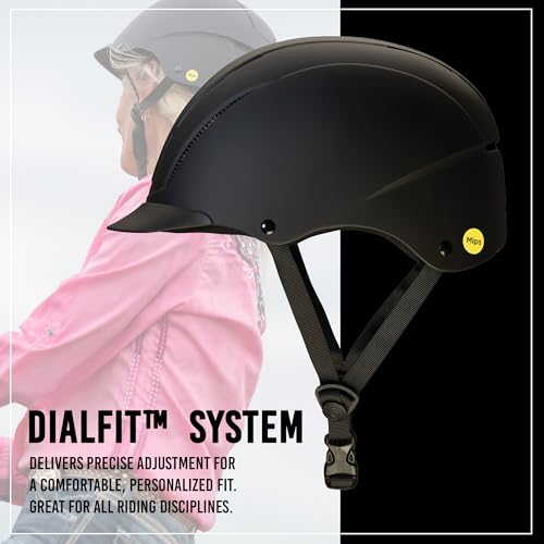 Troxel Spirit with MIPS Technology Full Coverage Horse Riding Helmet, Horseback Riding Gear for Equestrians