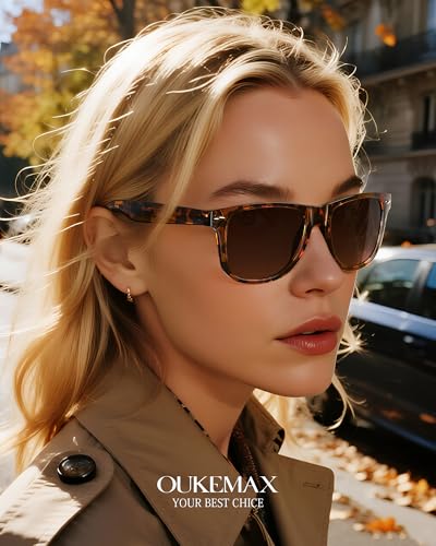 OUKEMAX Sunglasses-women Polarized Sunglasses-womens: Trendy Sun Glasses polarized UV400 Protection Fashion Sun glasses