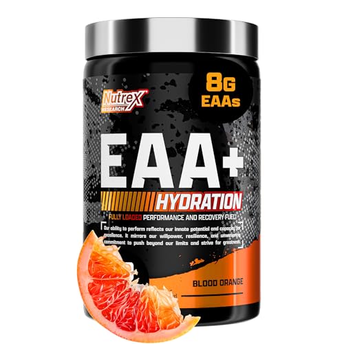 Nutrex Research EAA Hydration | EAAs + BCAAs Powder | Muscle Recovery, Strength, Muscle Building, Endurance | 8G Essential...