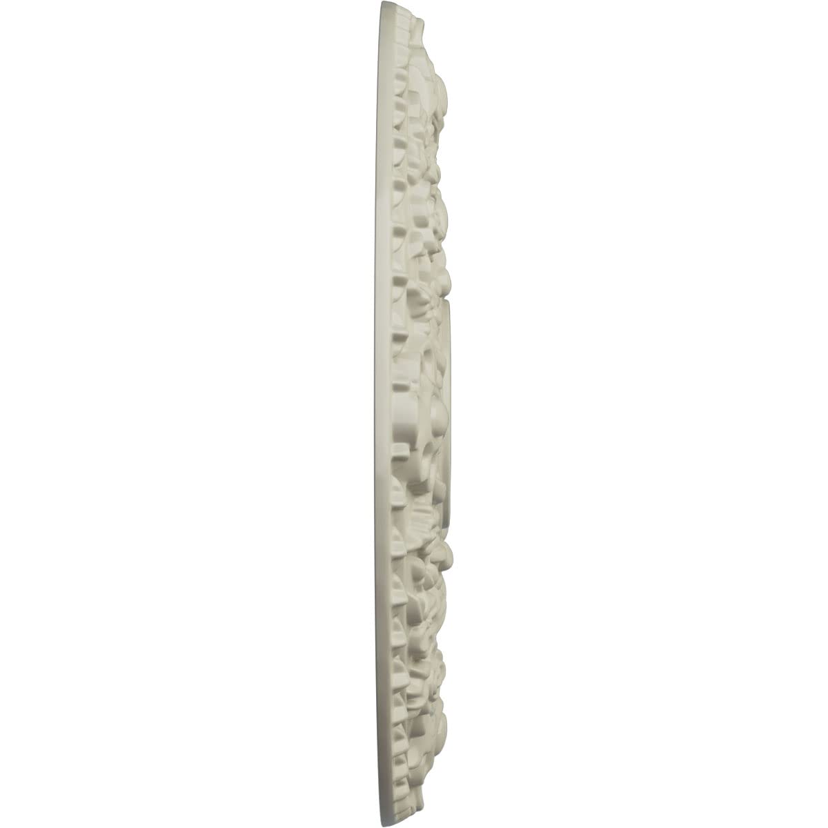 Ekena Millwork Cm18Rocyf Rose Ceiling Medallion, Clear Yellow