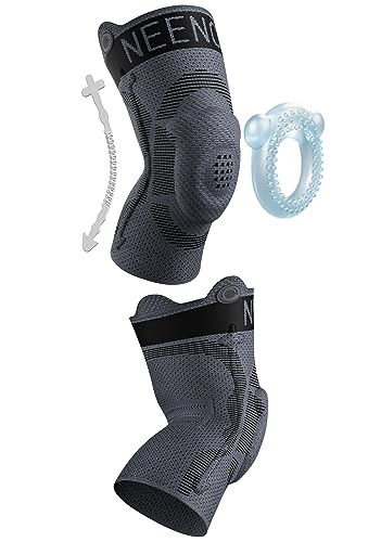 NEENCA Kids Knee Brace Sleeve, Youth Knee Compression Sleeve for Children - Boys & Girls. Child Knee Support with Patella ...