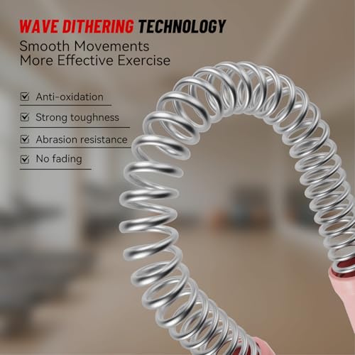 ELLAVA Cordless Ropeless Battle Ropes for Home Gym – Portable Weighted Workout Rope for HIIT, Cardio & Strength Training, ...