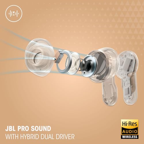JBL Tour Pro 3 - True Wireless Noise Cancelling Earbuds with Smart Charging Case, Legendary Pro Sound with Hybrid Dual-Dri...