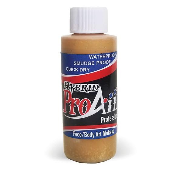 ProAiir Face and Body Painting Makeup - 2oz (60ml) Butterscotch