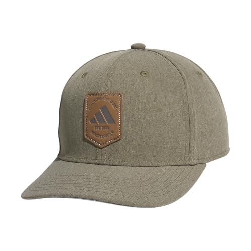 Adidas Mens Scorecard High Crown Low Curve Brim Snapback Adjustable Fit Course Style Hat