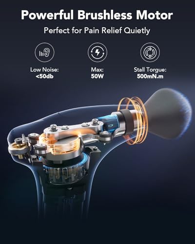SKG Mini Massage Gun Deep Tissue for Women Men, FSA and HSA Eligible Birthday Gift for Women Men, 10mm Portable Percussion...