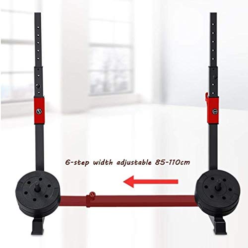 OTQEFTN Adjustable Weight Bench Training Fitness Gym Bench Weight Table Squat Rack Men's Gantry Adult Dumbbell Stool Bench...