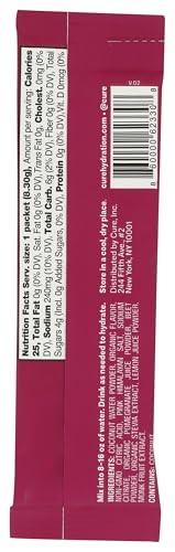 Cure Hydration Berry Pomegranate Hydration Mix Sgl, .29 OZ