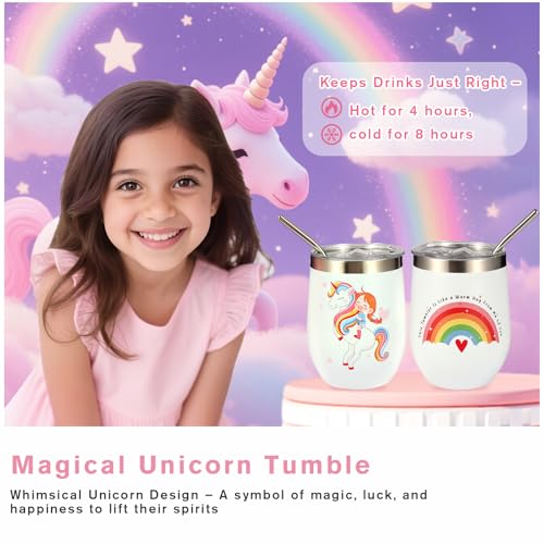 Get Well Soon Gift for Kids, Feel Better Gifts for Kid, Kids Get Well Baskets, Care Package for Girls with Get Well Soon U...