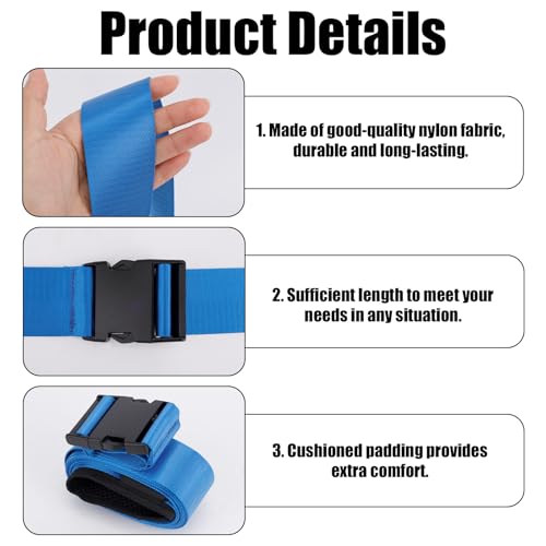 Mobilization Belt, Adjustable Physical Mulligan Mobilization Band Pt Strap with Thick Cushioning Pad for Yoga Exercise Str...