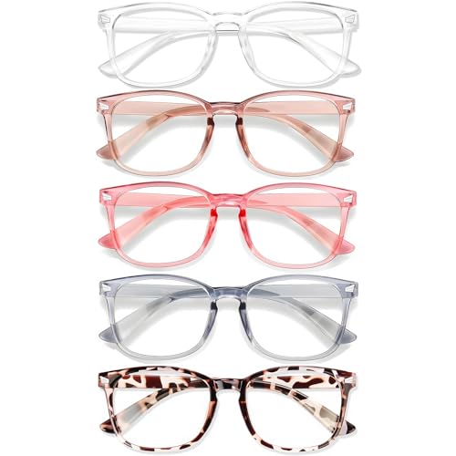 WINTOO Blue Light Glasses for Woman Men | 99% Blue Light Blocking Glasses for Computer Gaming TV Phone Screen Square Frame...