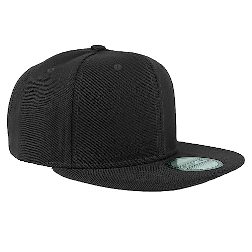 Gelante Plain Blank Flat Brim Adjustable Snapback Baseball Caps Wholesale LOT 12 Pack