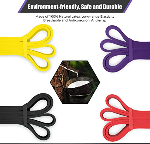 VEICK Resistance Bands for Working Out, Exercise Bands, Workout Bands, Pull Up Assistance Bands, Long Heavy Stretch Bands ...