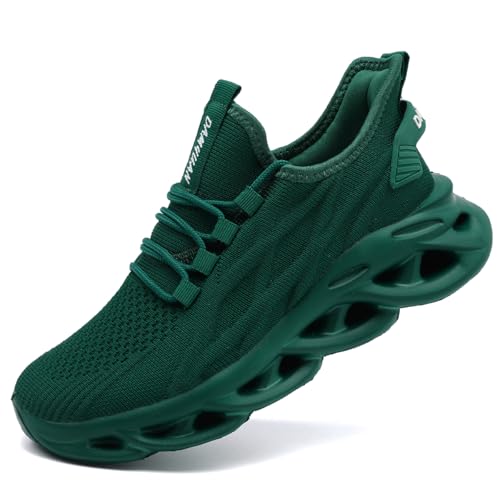 XKOWUO Workout Shoes for Women - Slip-On Tennis & Running Sneakers Lightweight Breathable Non-Slip Gym Training Shoes