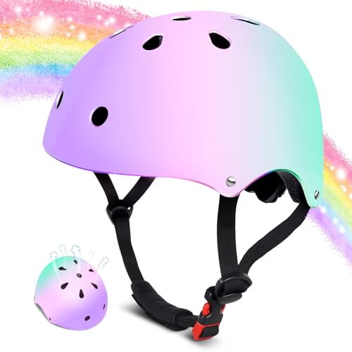 Kids Bike Helmet for 2-3-5-8-14 Ages Girls,Boys,Toddler,Kids and Youth, Ventilation and Impact Resistance Toddler Bike Hel...