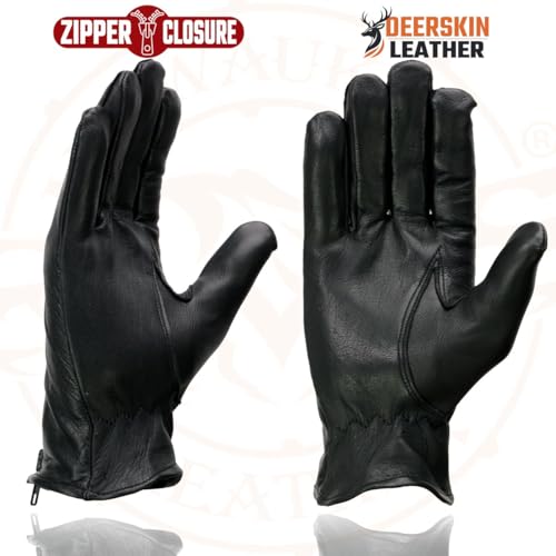 Shaf International Men's Deerskin Driving Gloves