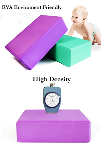 DreamHigh Yoga Block Brick Foam Sport Health Home Exercise Gym Tools 2pcs