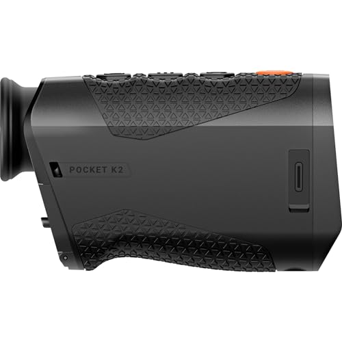 RIX Pocket K2 Portable Thermal Monocular for Hunting, 256x192 (50Hz), Wi-Fi, Handheld Night Vision Monocular